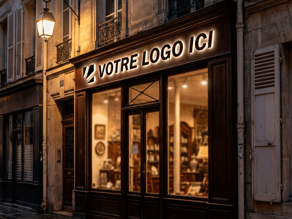 Lettres Rétro-éclairées et Enseigne Halo Lumineux Nancy : Signalétique LED haut de gamme et éclairage indirect en Lorraine (Grand Est).